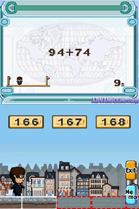 Maths Made Simple (Europe) (En,Fr,De,Es,It) screen shot game playing